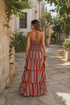 Vestido estampado coral| México (PREVENTA)