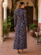 Vestido petróleo| Luján