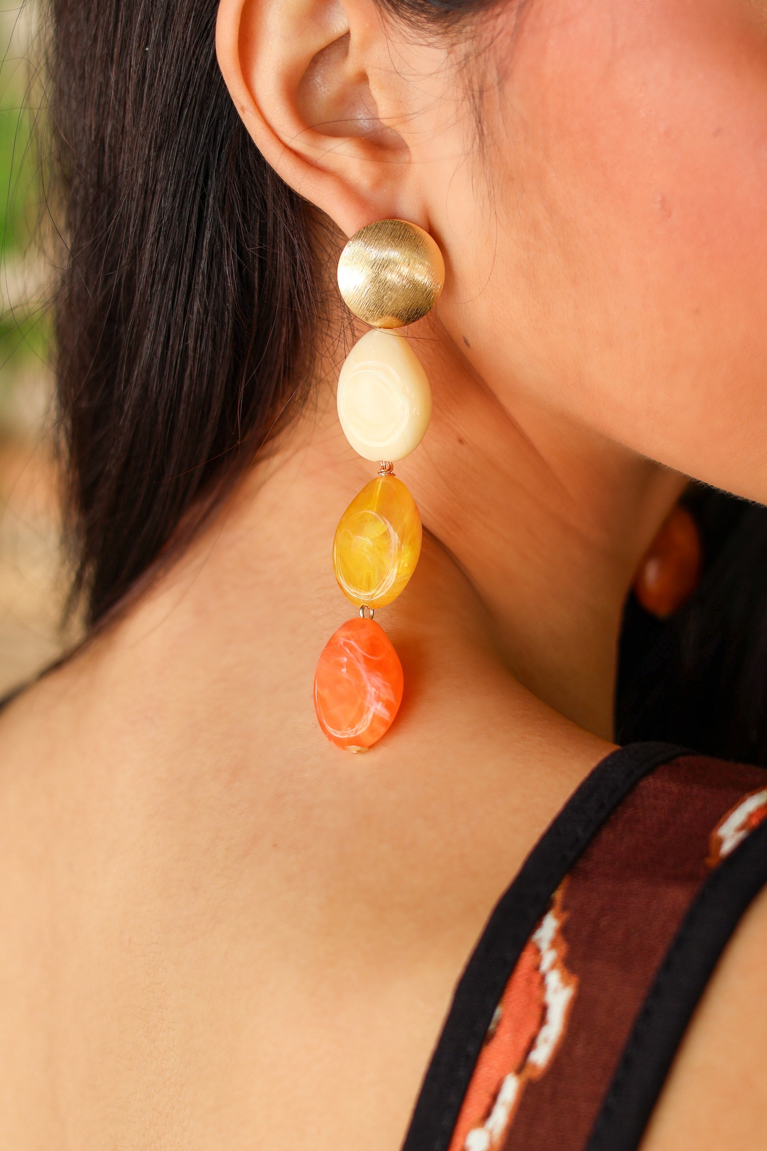 Pendientes multicolor| Sol