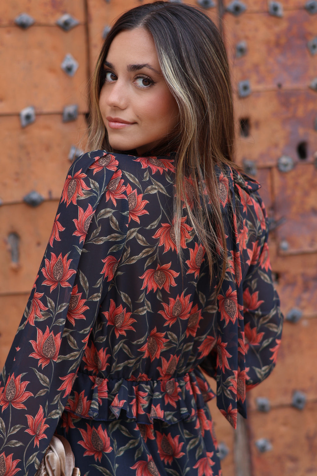 Vestido estampado| Loretta