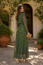Conjunto estampado verde| Novadeli