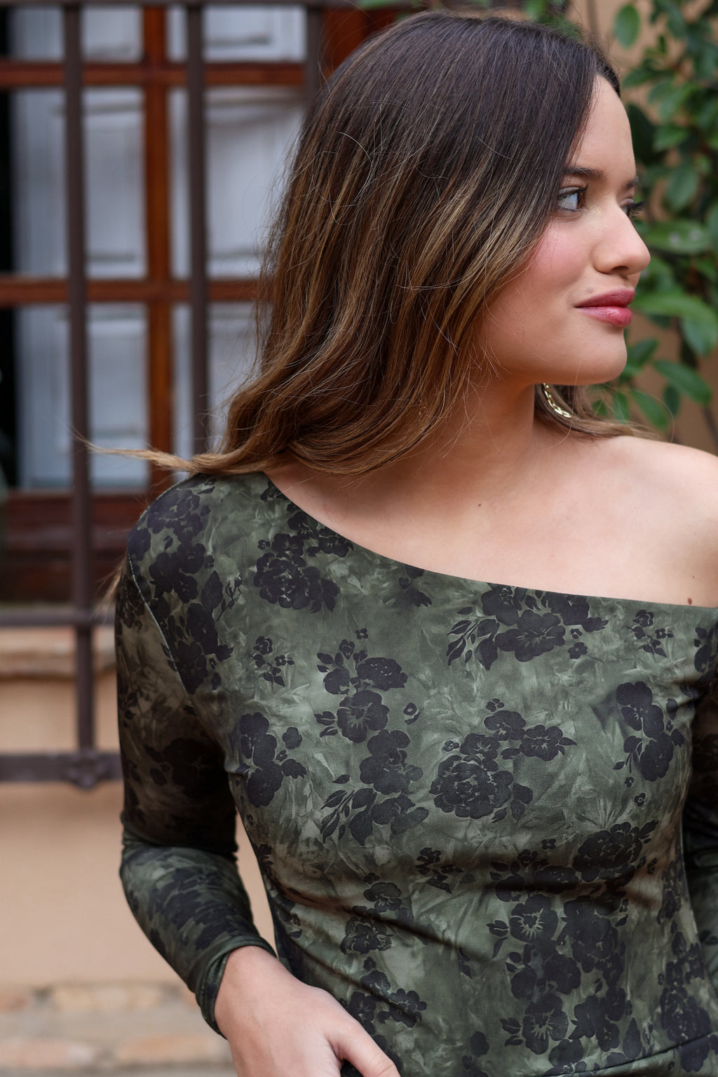 Vestido verde| Marcela