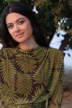 Conjunto estampado oliva| Novadeli