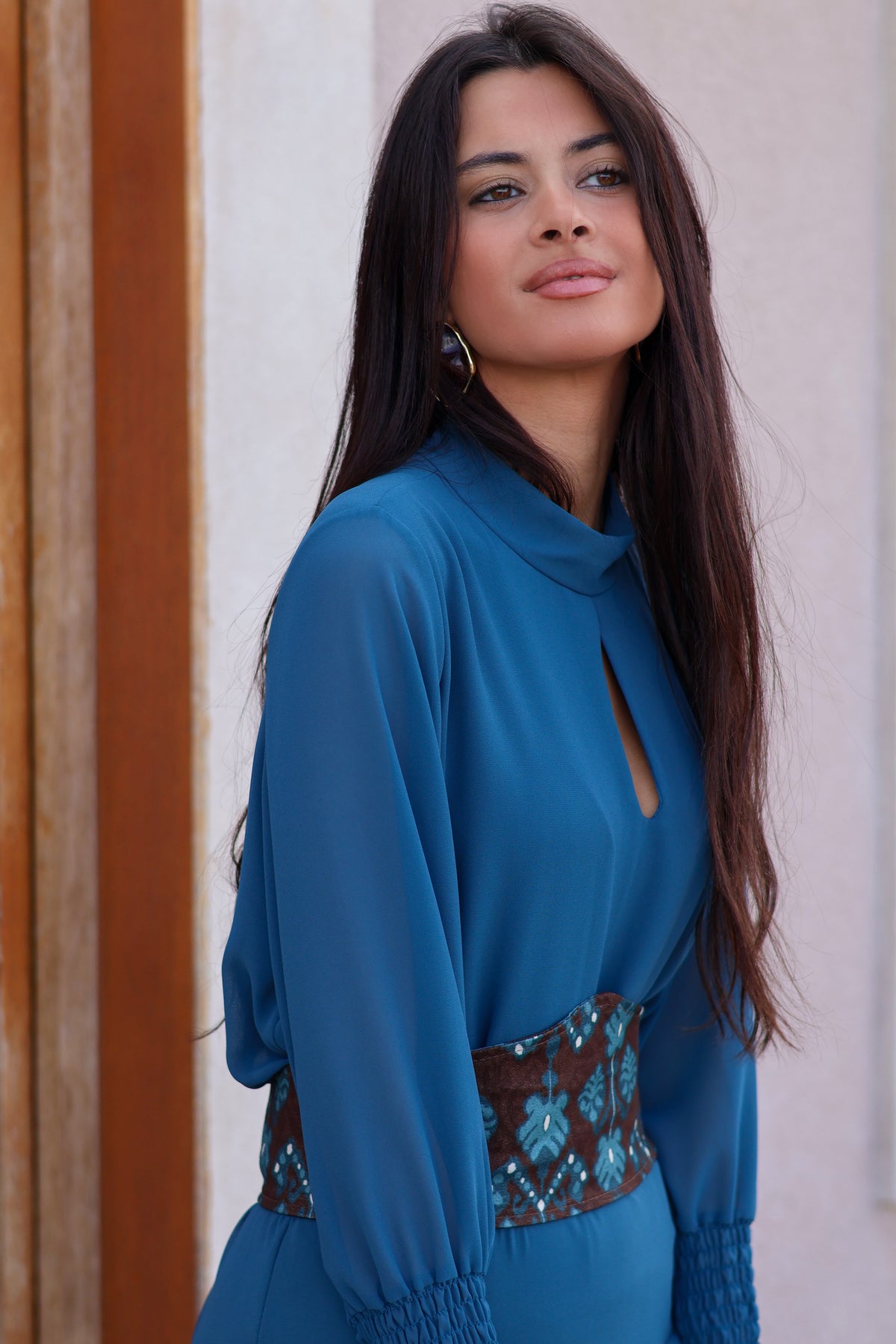 Blusa petróleo| Marisa