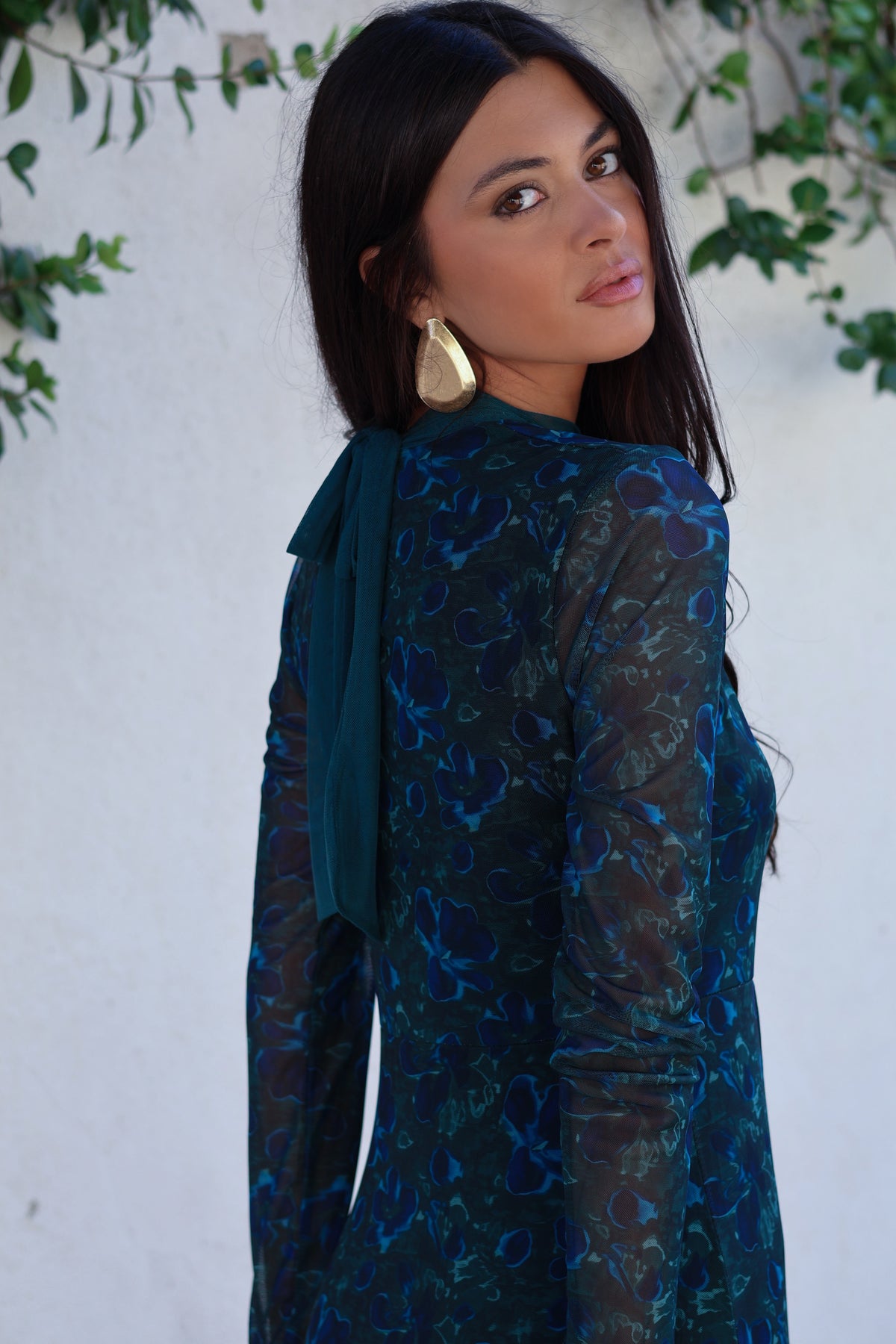 Vestido petróleo | Lisa