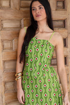 Conjunto verde estampado| Mistral