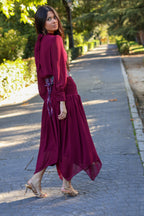 Conjunto burdeos| Silvia