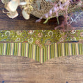Fajín verde reversible| Amatista