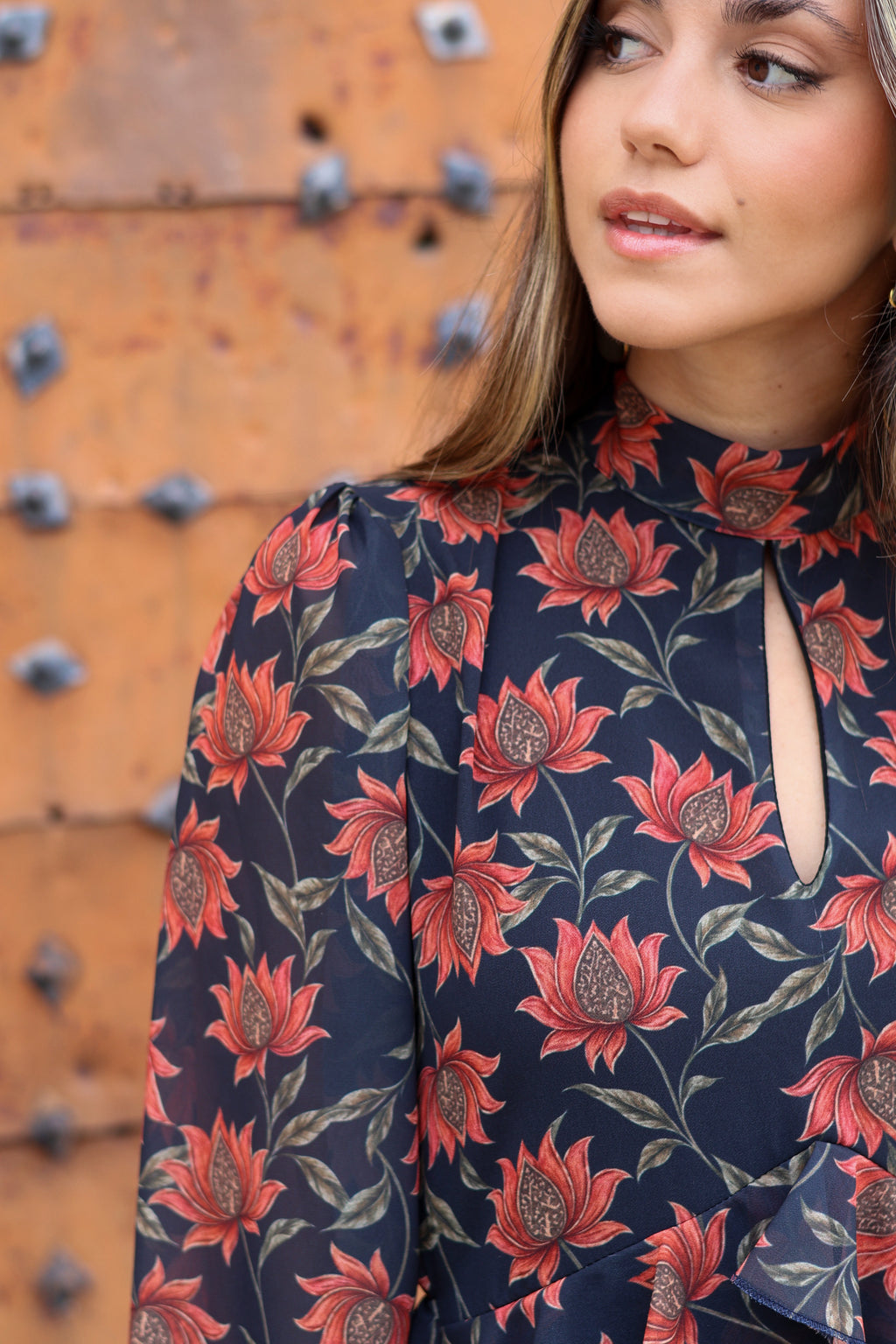 Vestido estampado| Loretta