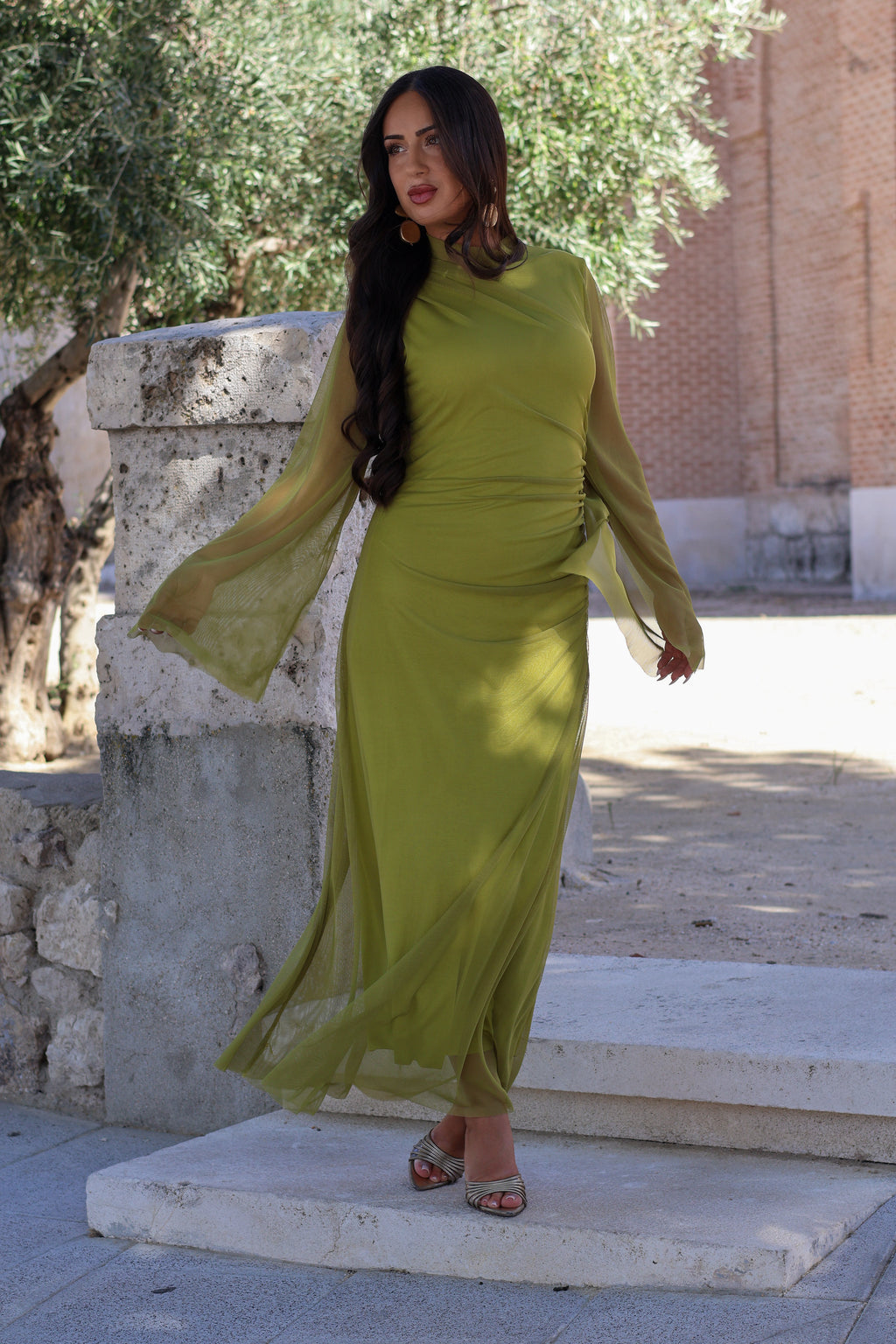 Vestido verde| Paula