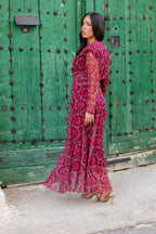 Conjunto estampado rosa| Novadeli