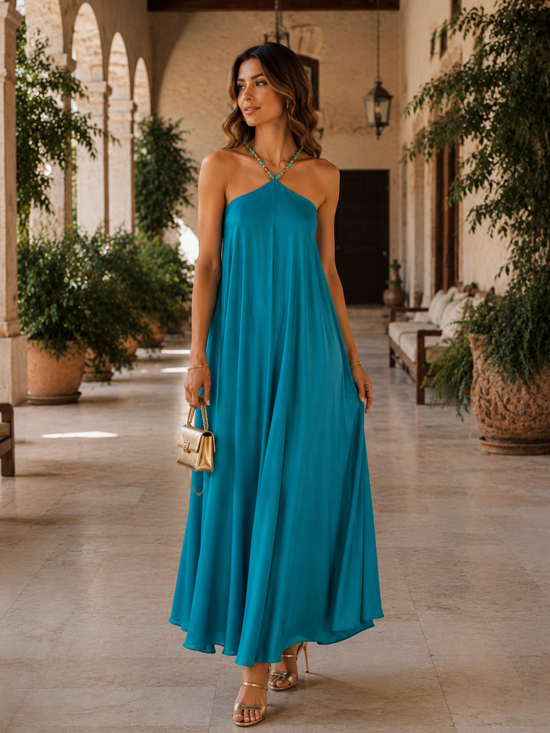 Vestido turquesa | Kira