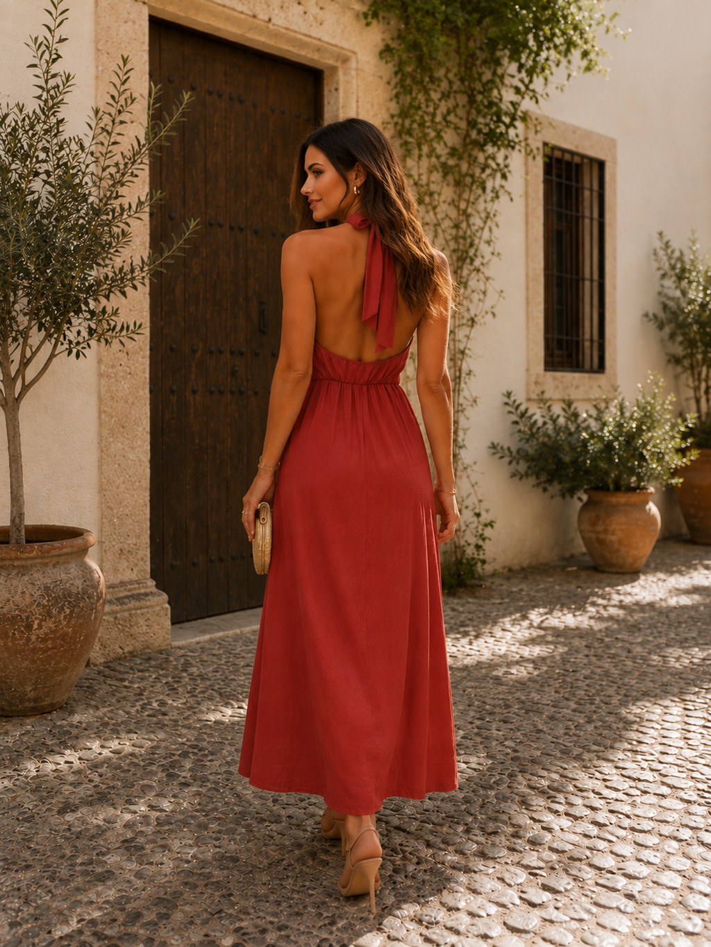 Vestido teja| Umbría