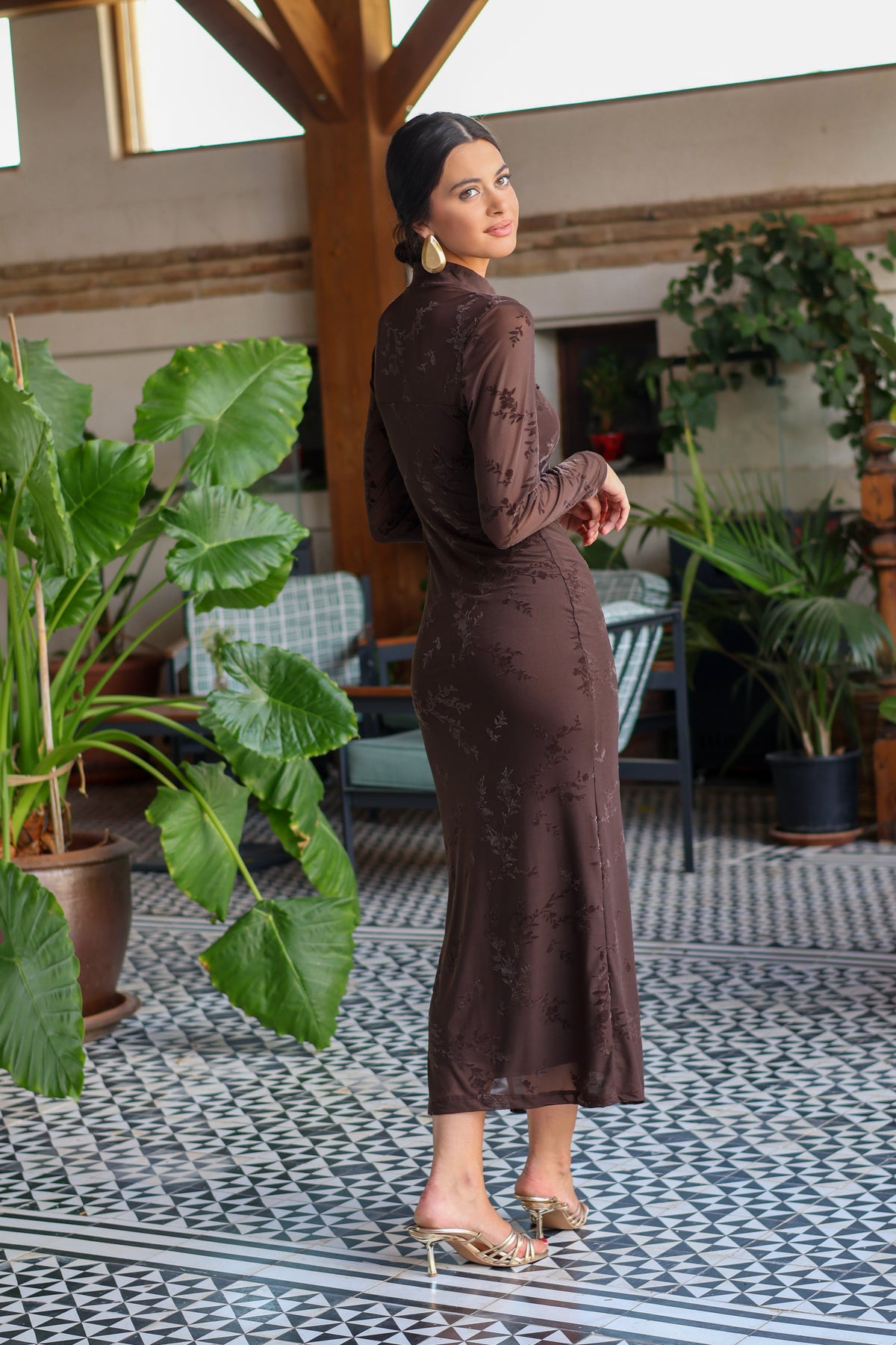 Vestido marrón| Kyoto