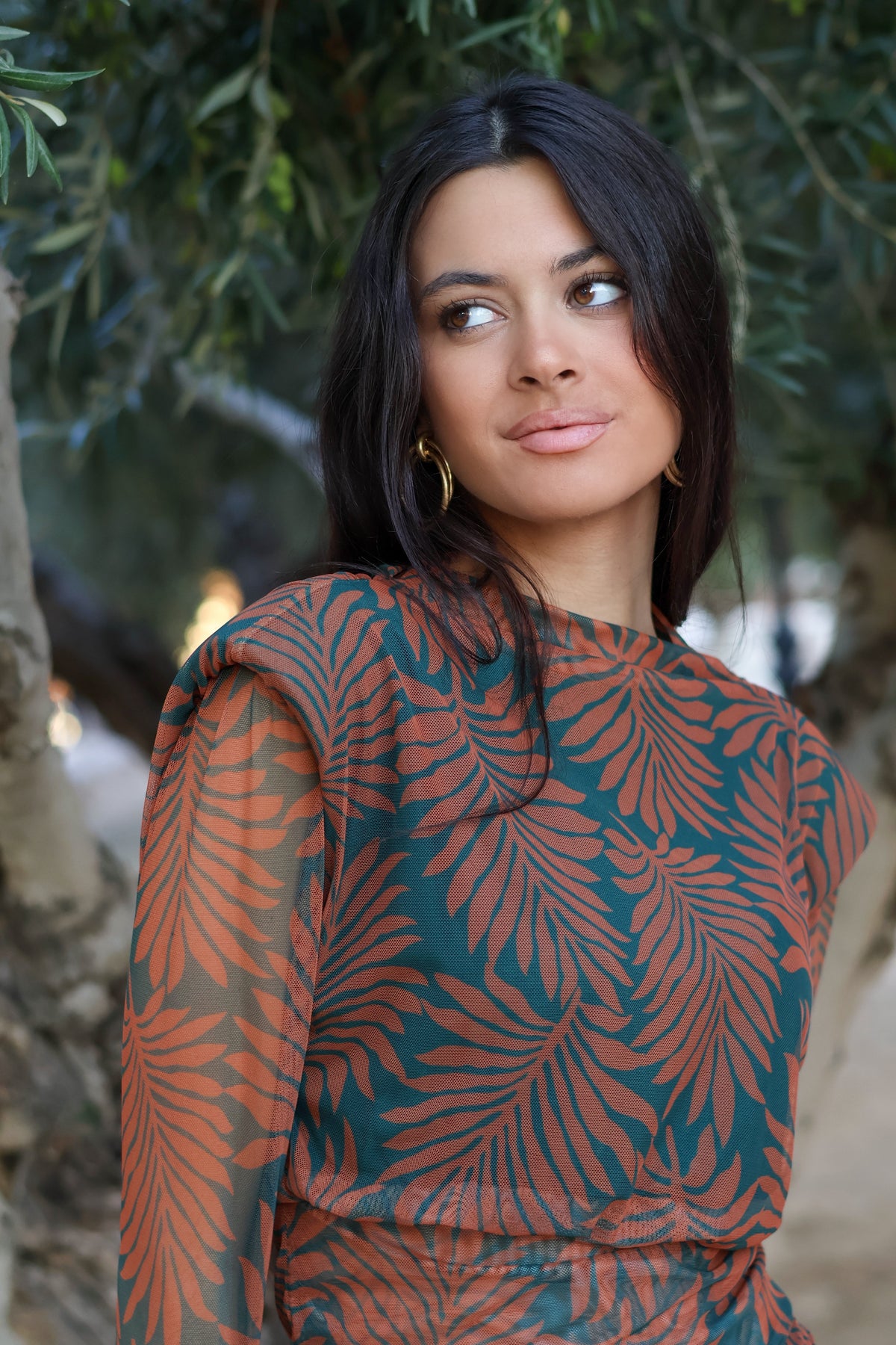 Conjunto estampado teja| Novadeli