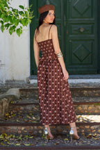 Conjunto marrón estampado| Mistral