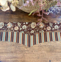 Fajín marrón reversible| Amatista