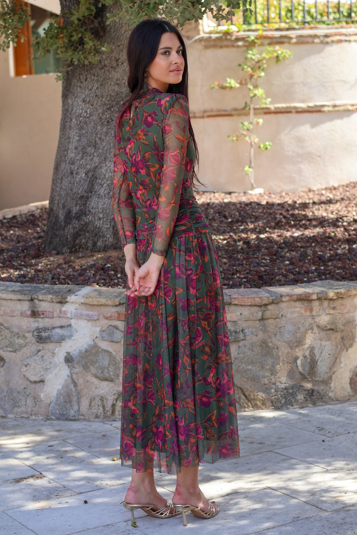 Vestido estampado| Florencia