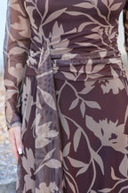 Vestido marrón | Sara
