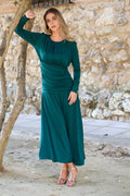Vestido verde| Olimpia