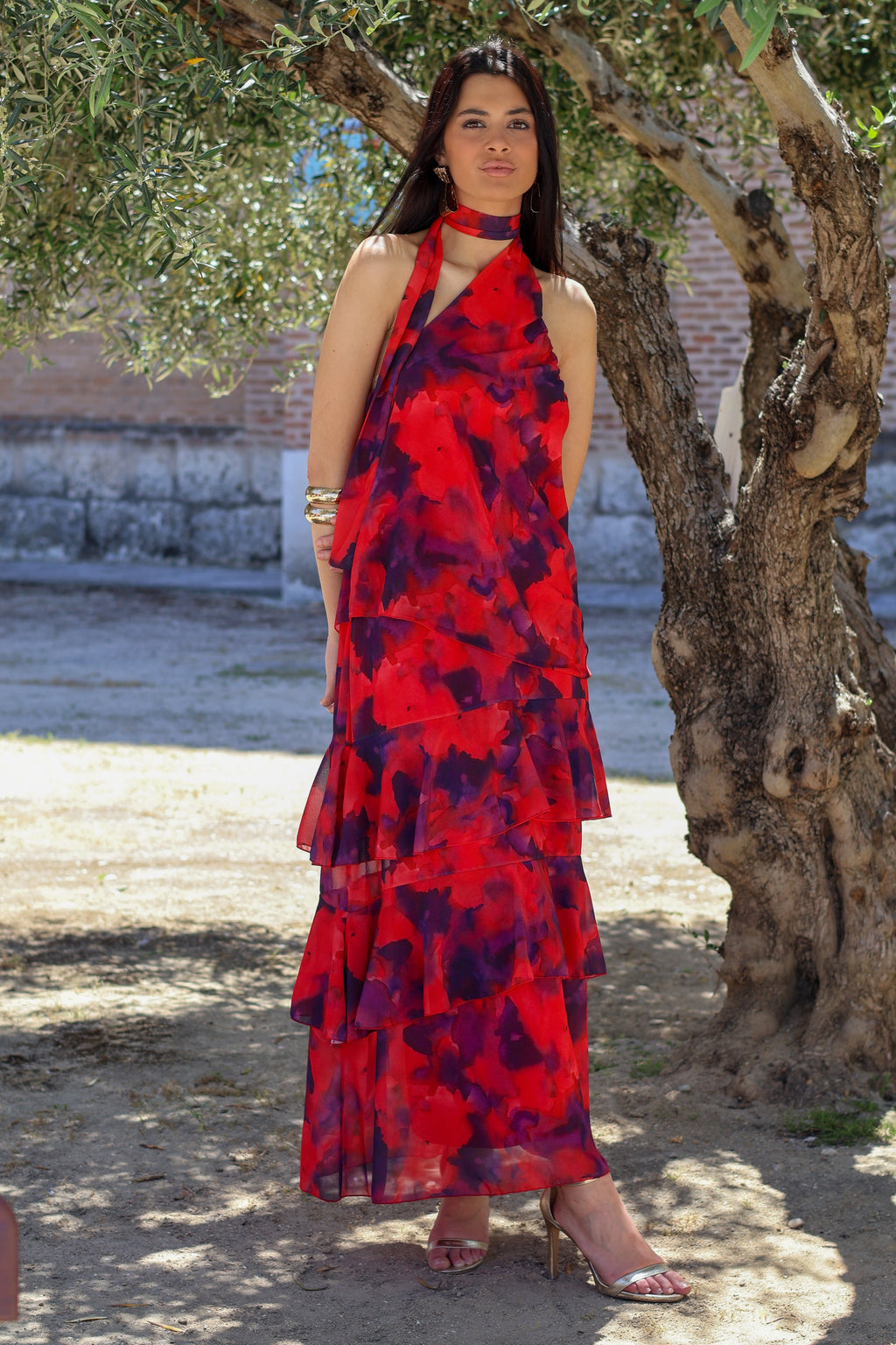 Conjunto estampado rojo| Ocean