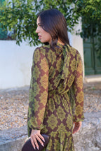 Vestido marrón| Robledo