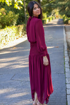 Conjunto burdeos| Silvia