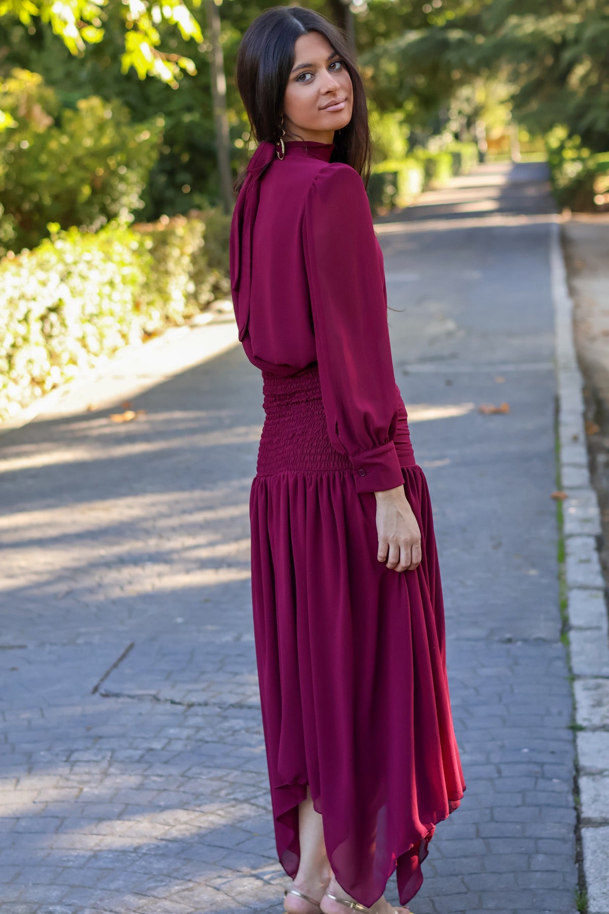 Conjunto burdeos| Silvia