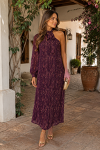Vestido vino| Mariam