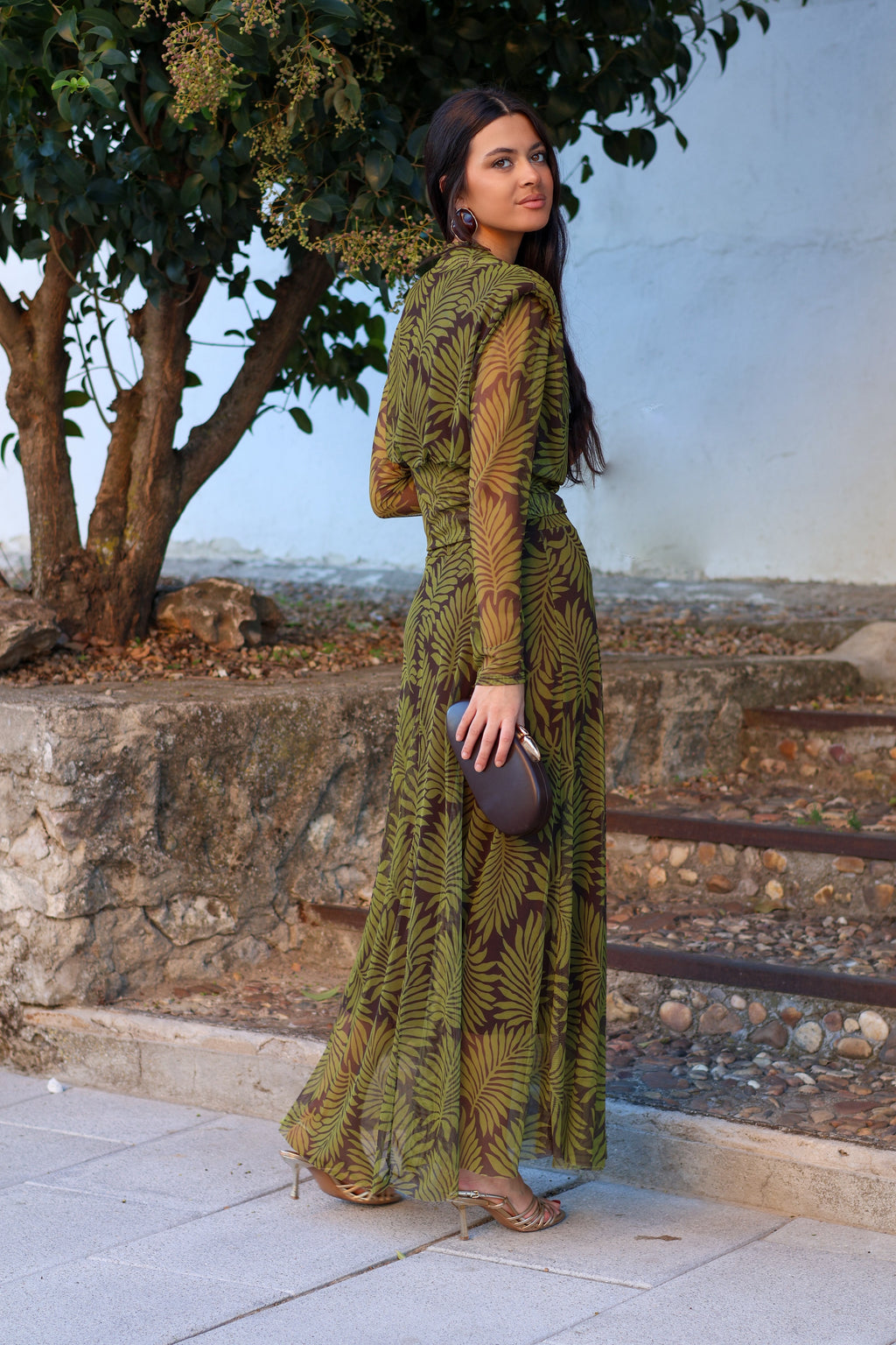 Conjunto estampado oliva| Novadeli
