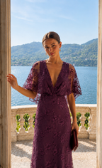 Vestido ciruela | Catia
