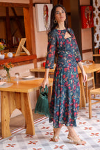 Vestido estampado| Selva