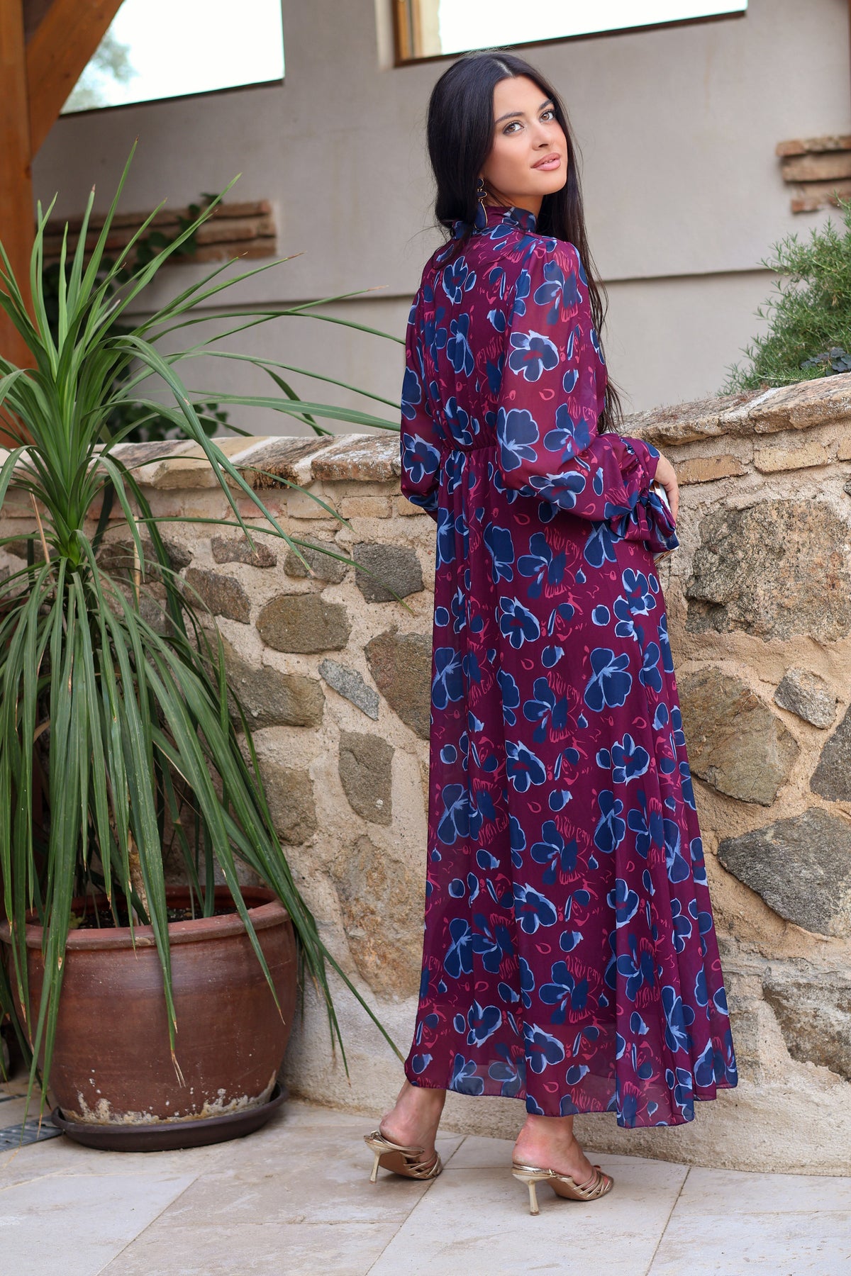 Vestido marino| Valentina