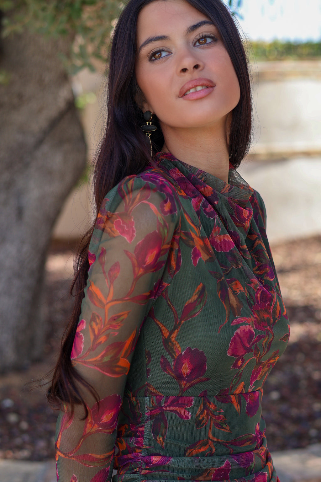 Vestido estampado| Florencia
