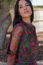 Vestido estampado| Florencia