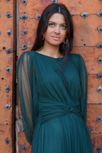 Vestido midi | Esmeralda