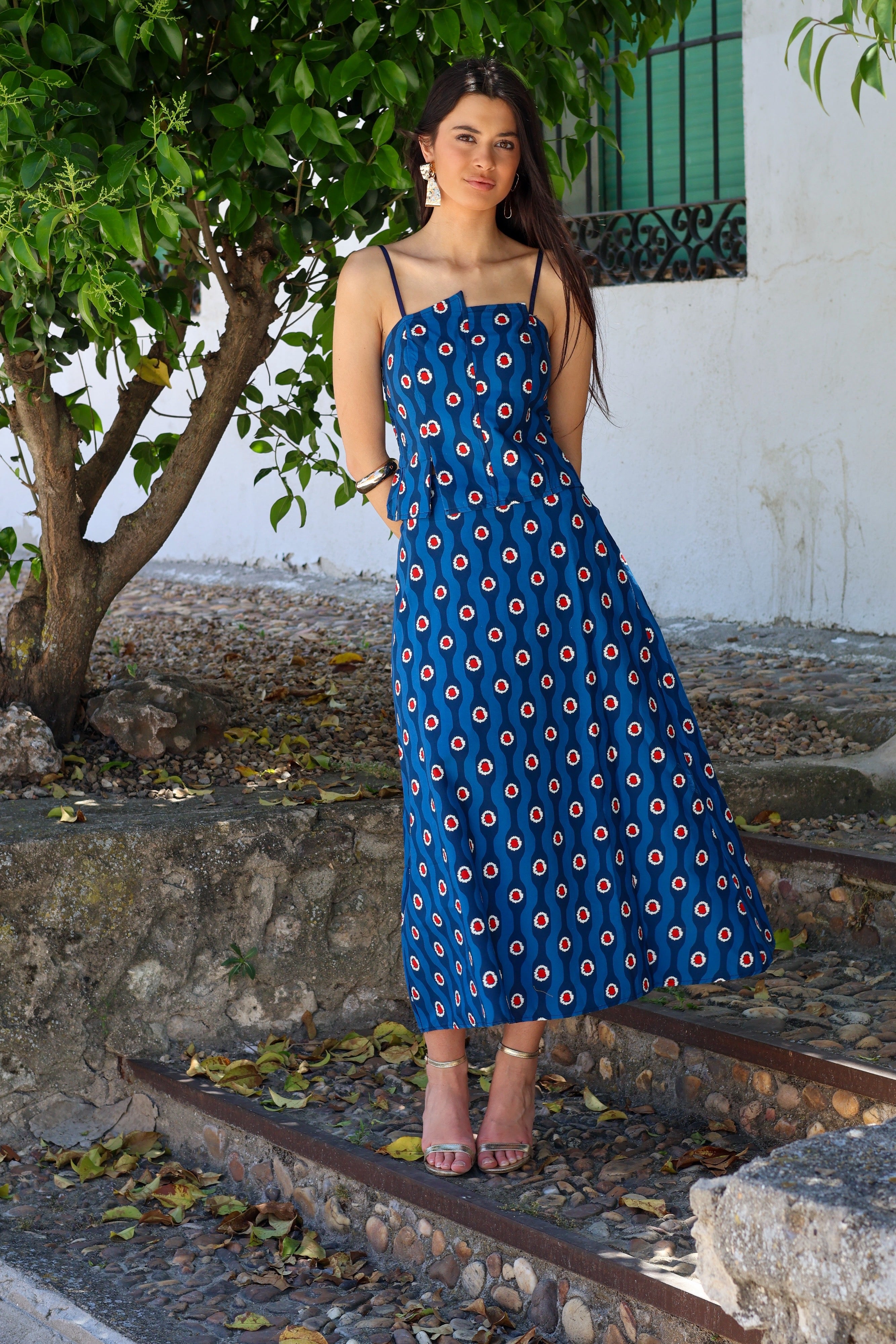 Conjunto marino estampado| Mistral