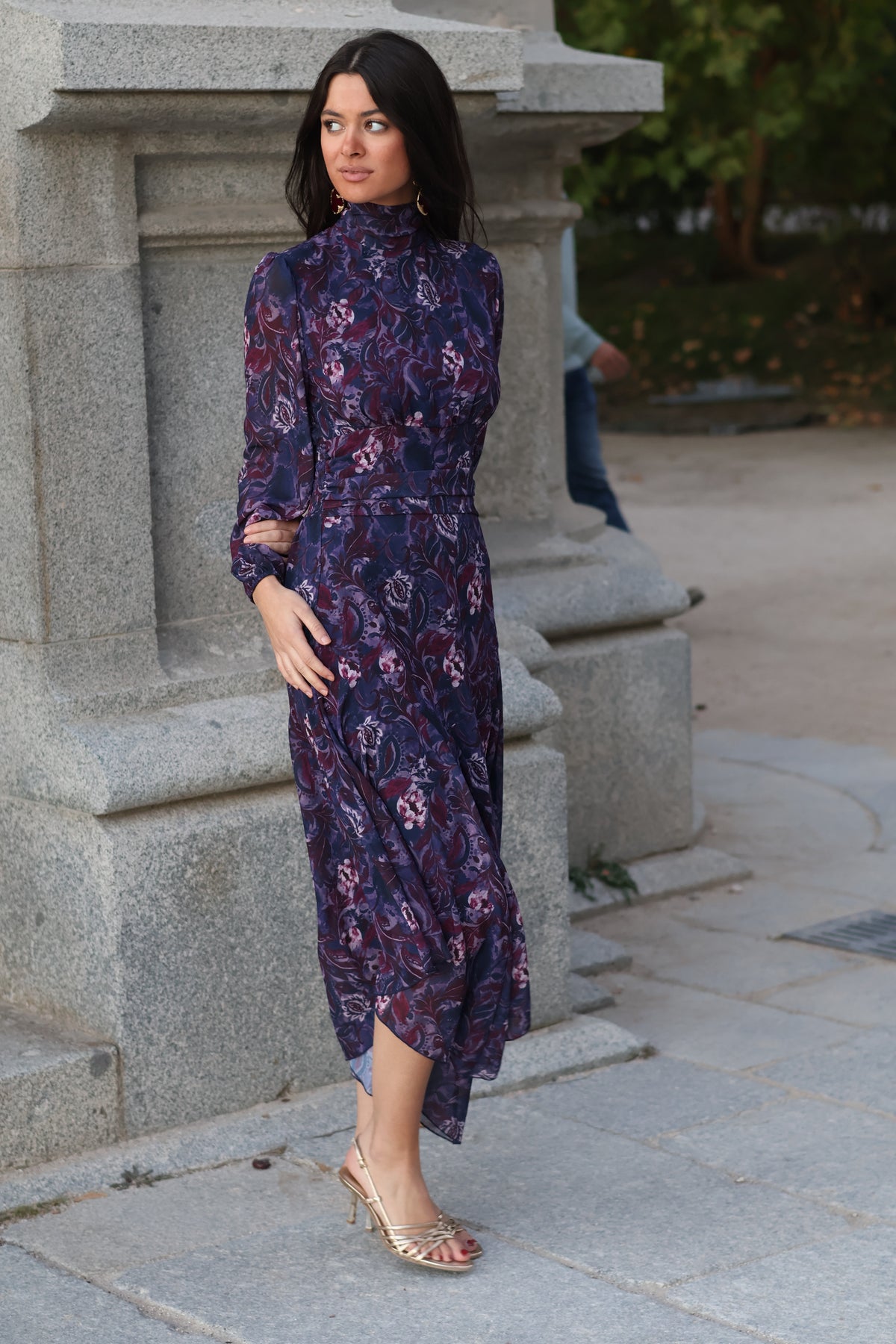 Vestido estampado| Lucila