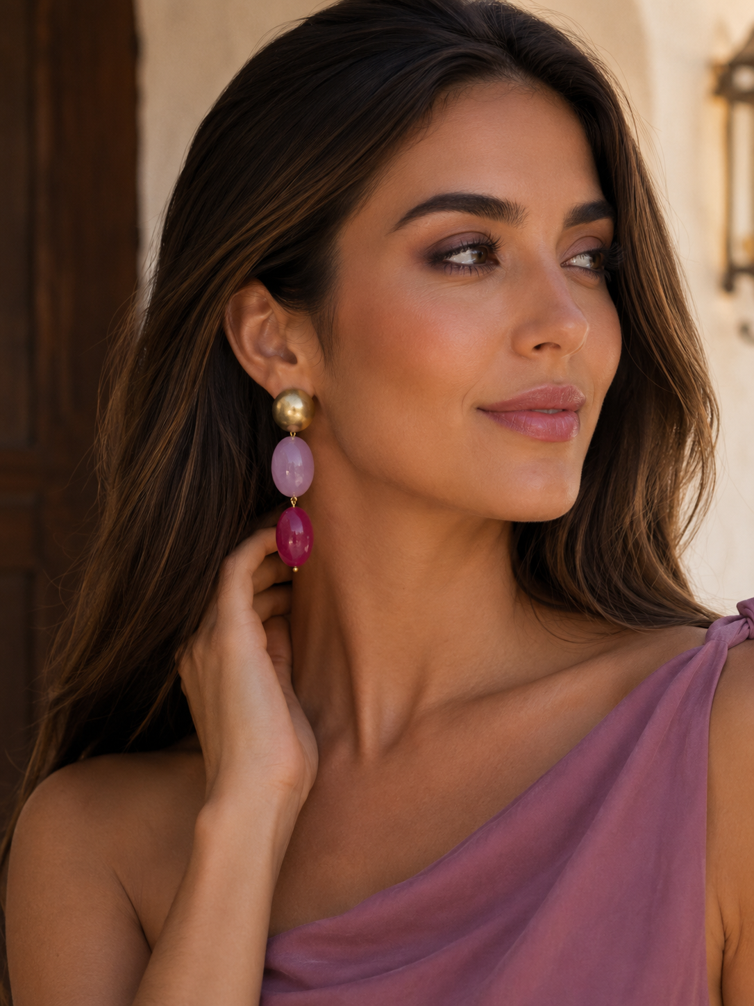 Pendientes multicolor| Roa