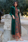 Kimono terciopelo| Verde