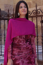 Vestido fucsia| Roxana