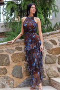 Vestido volante marrón| Isola