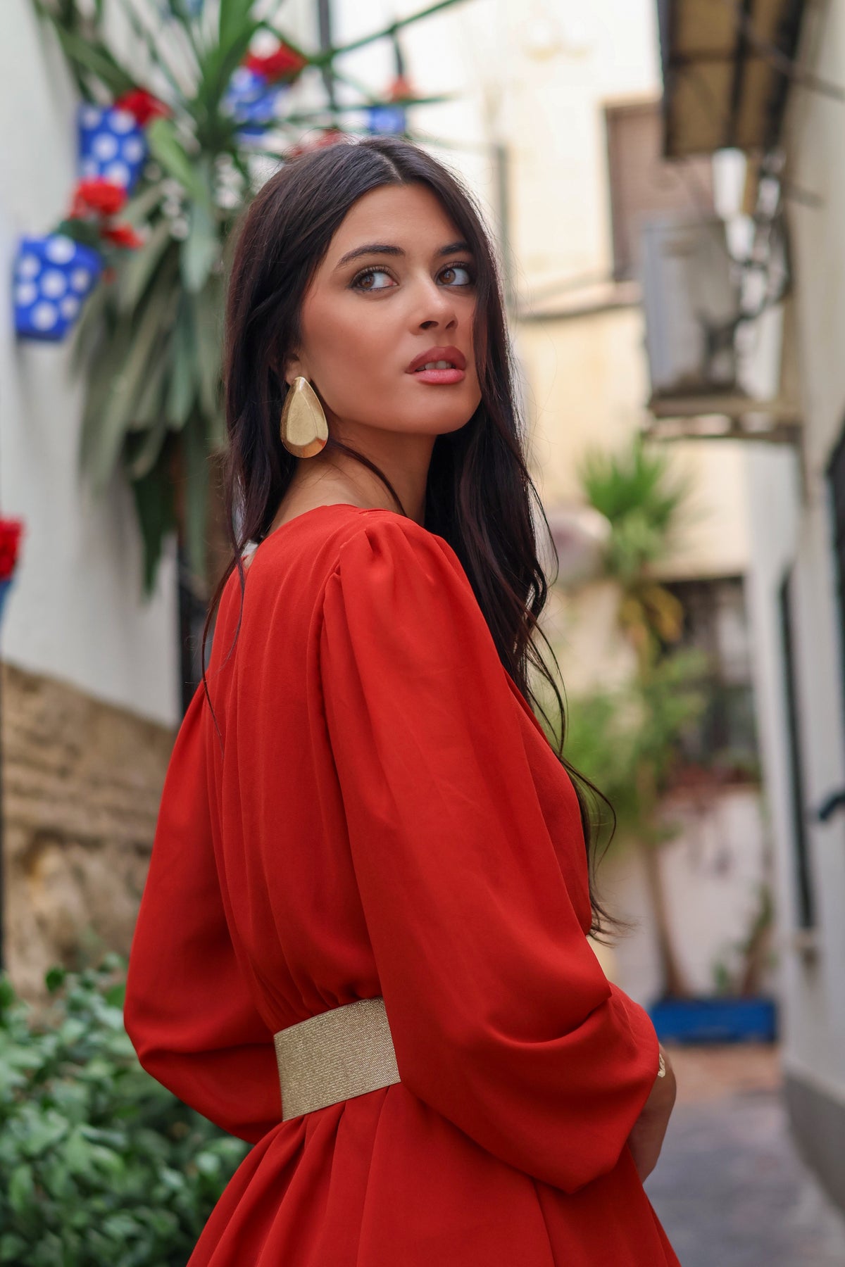 Vestido midi caldera| Córdoba