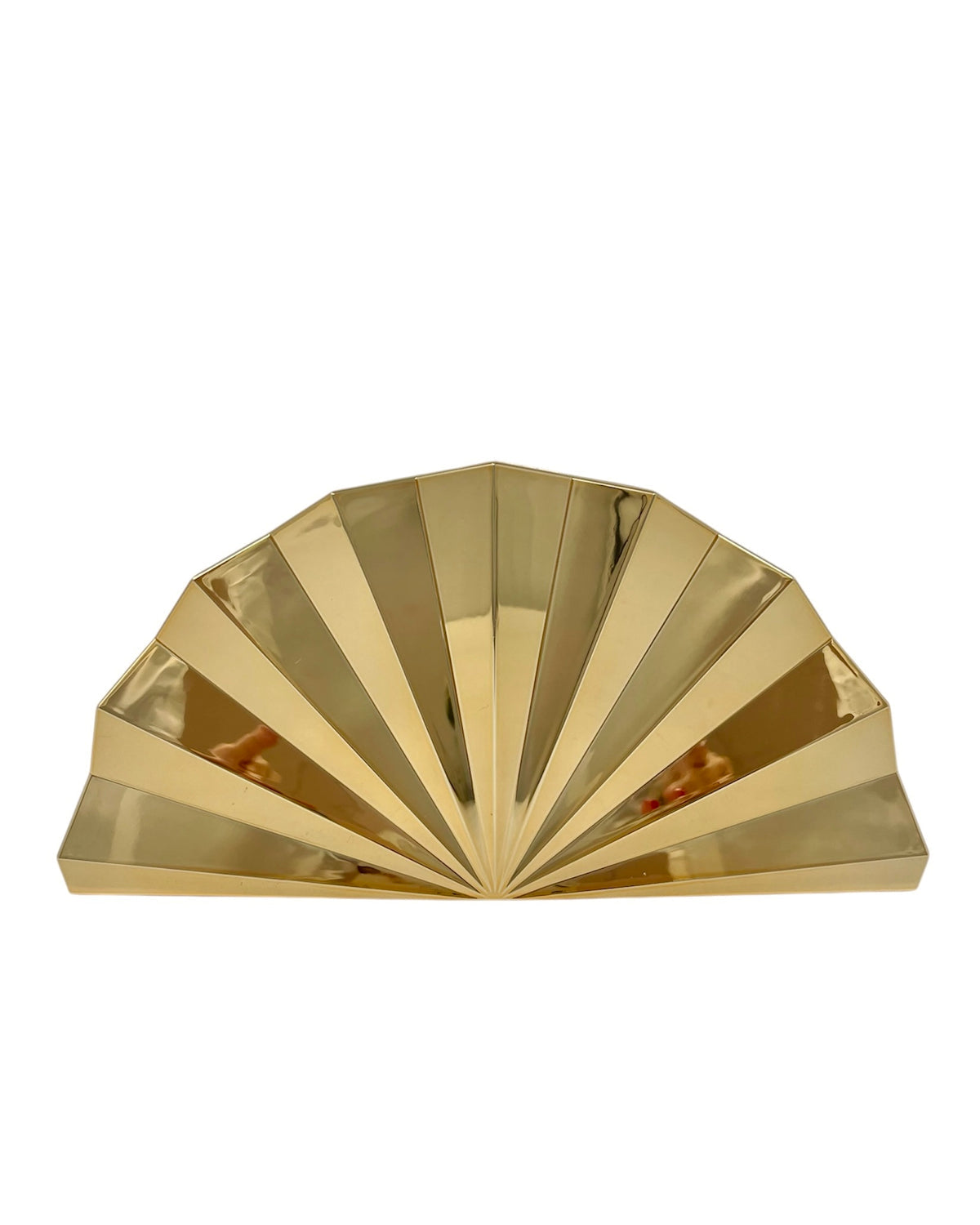 Bolso dorado| Abanico