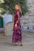 Vestido morado| Lisa