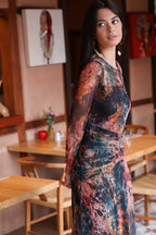 Vestido multicolor| Selena