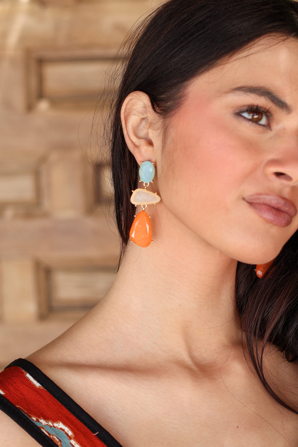 Pendientes multicolor| Lúa