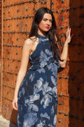 Vestido volante marino| Alexia