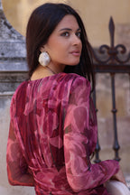 Vestido fucsia| Roxana