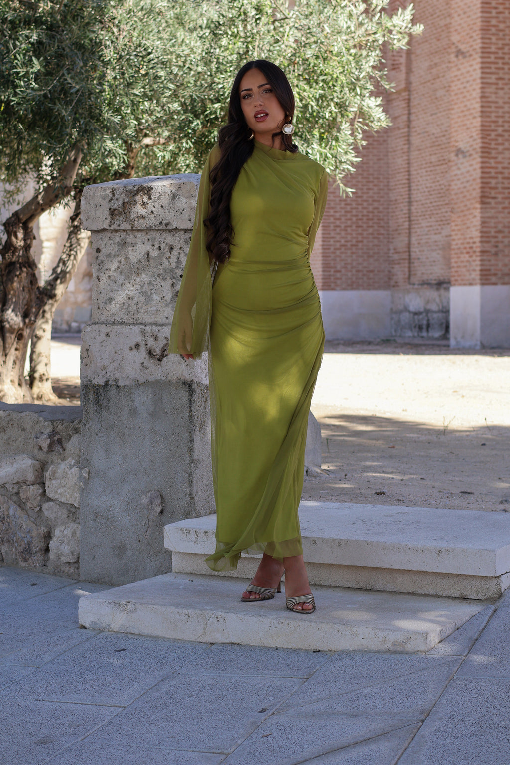 Vestido verde| Paula